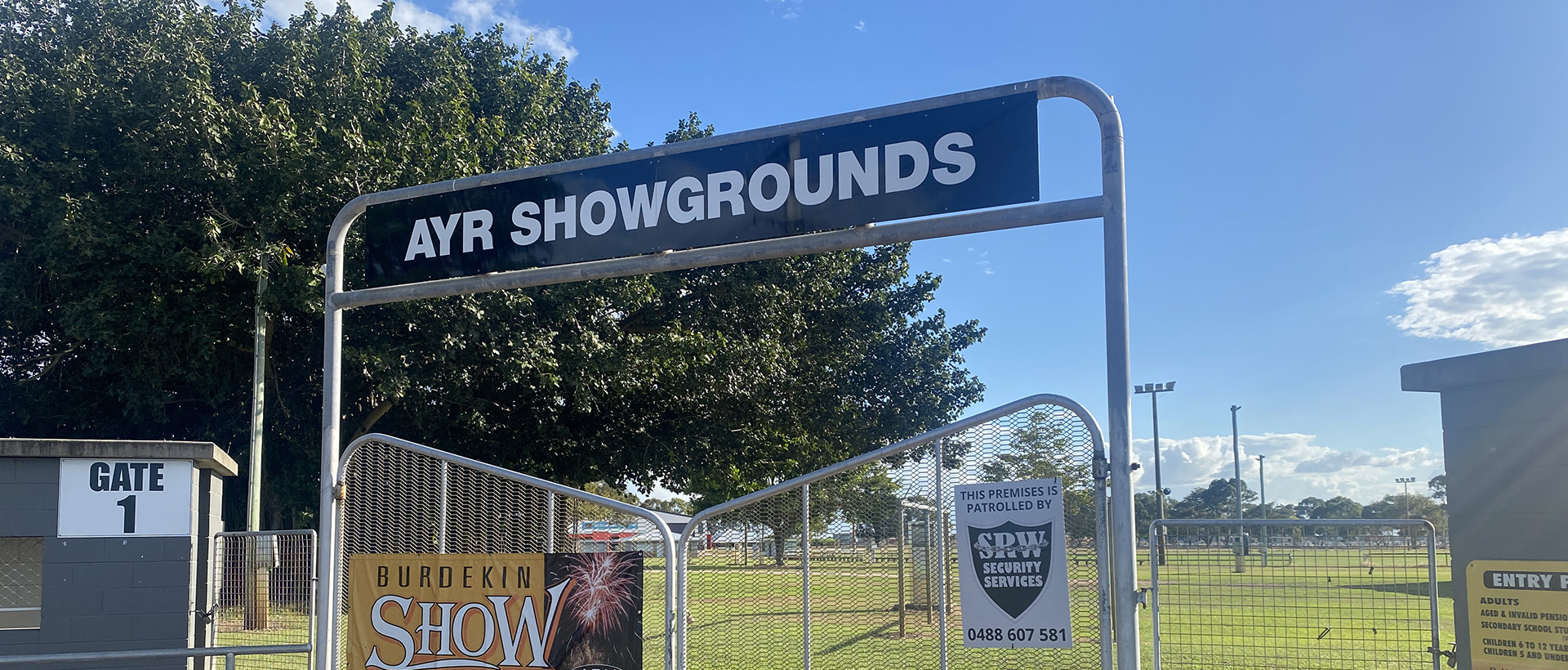 Ayr Showgrounds Entrance
