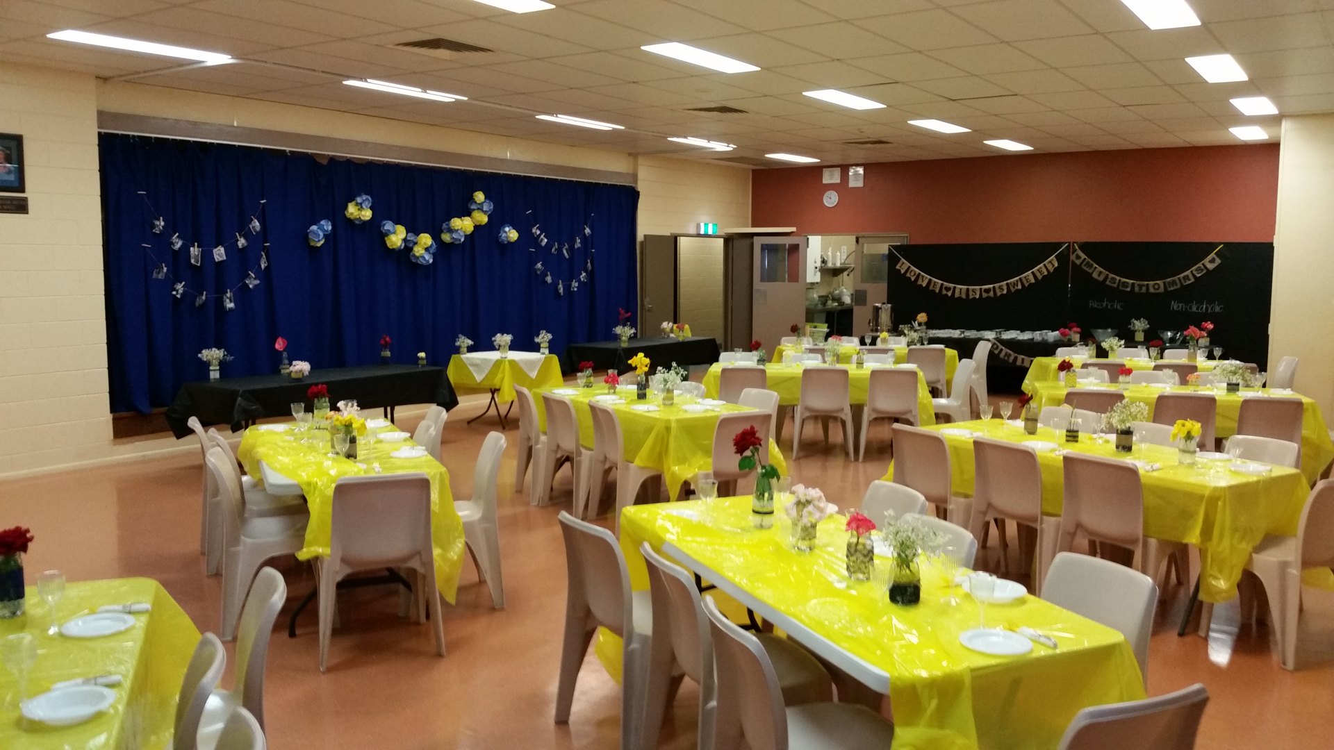 Event set up